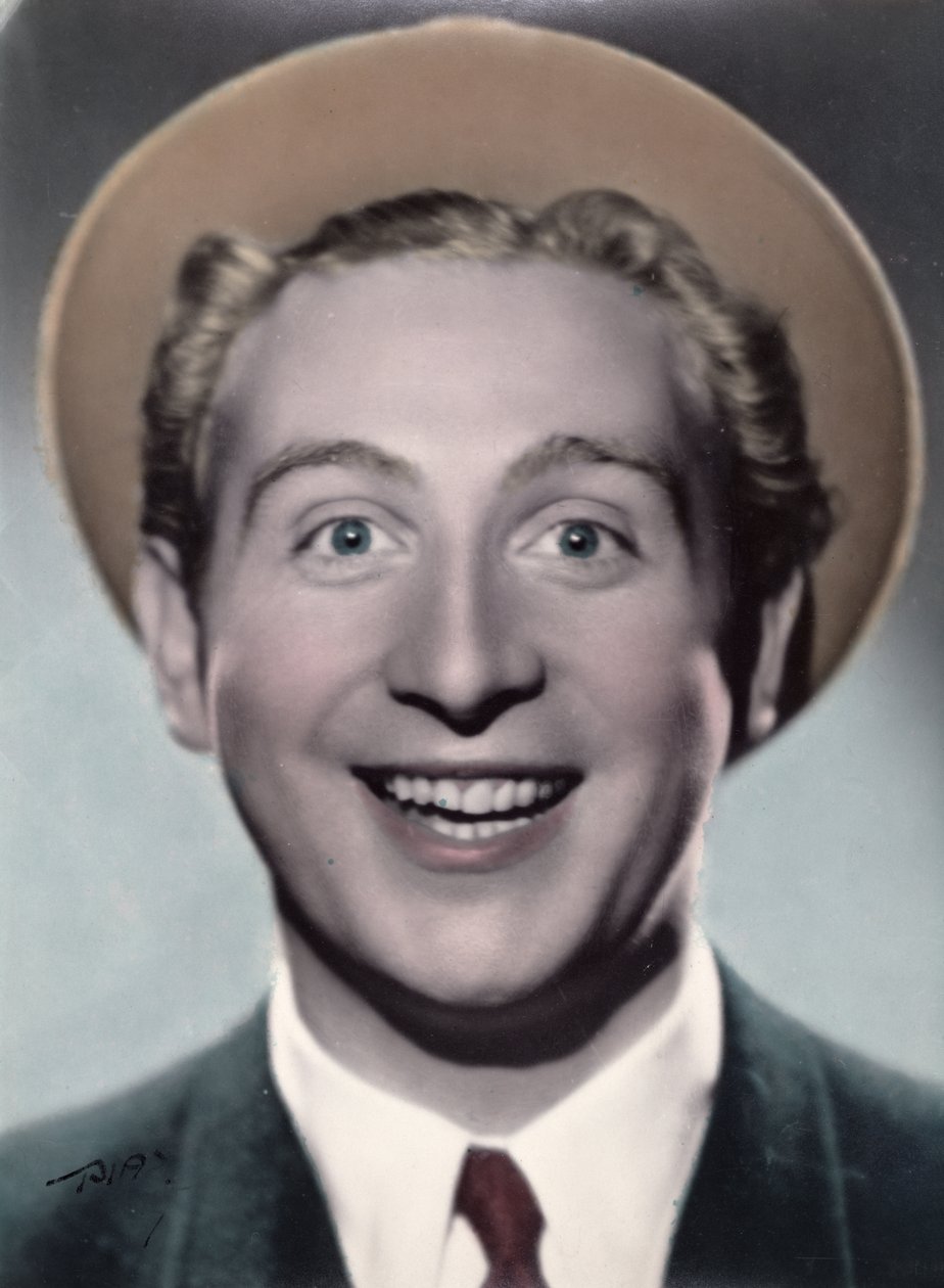 Charles Trenet（1913-2001），1938年（彩色照片） 作者 法国摄影师