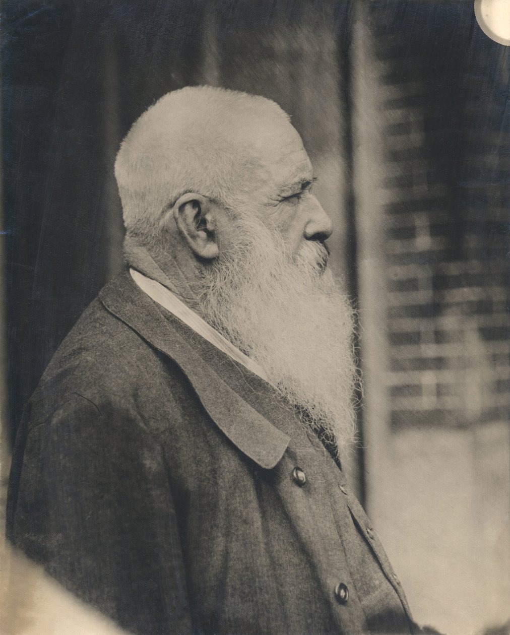 Claude Monet（1841-1926）20世纪初（明胶银印） 作者 法国摄影师