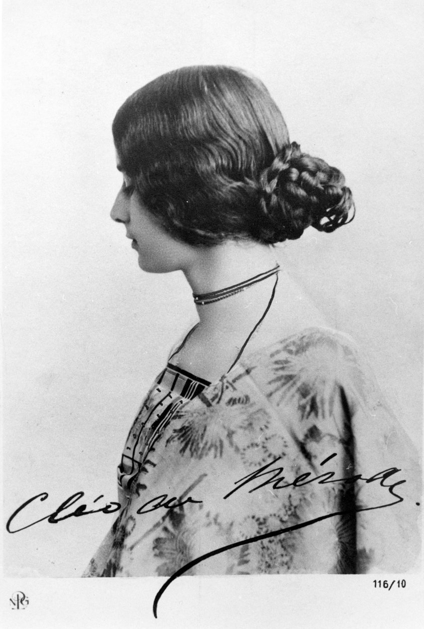 Cleo de Merode，1890年代 作者 法国摄影师