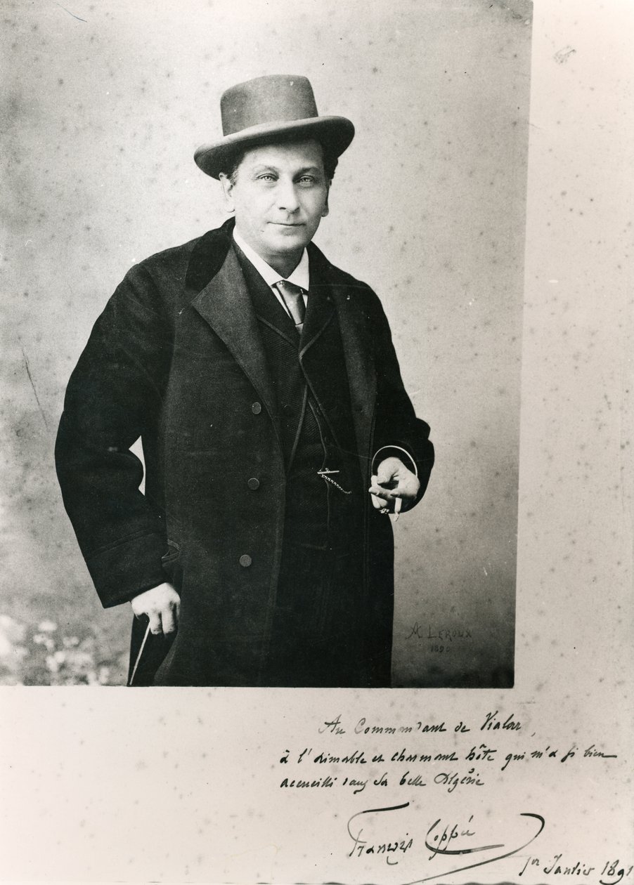 Francois Coppee（1842-1908）1890 作者 法国摄影师