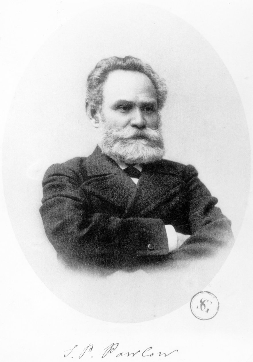 Ivan Petrovich Pavlov（1849-1936） 作者 法国摄影师