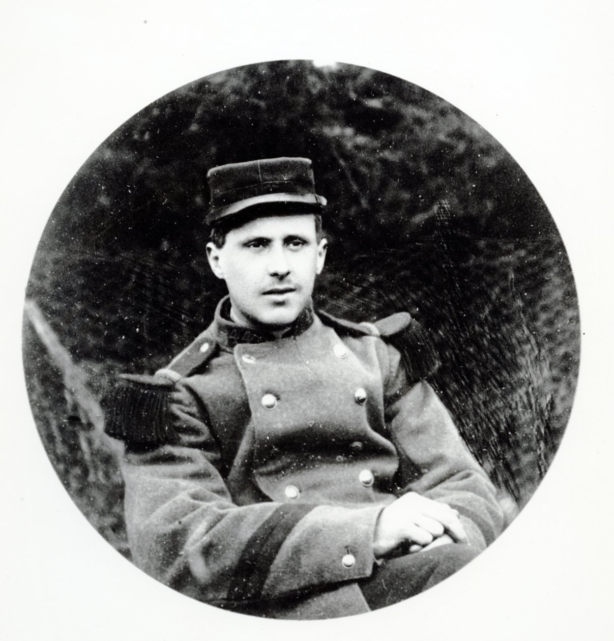Jules-Andre Peugeot，1914年8月2日在第一次世界大战中丧生的第一位法国士兵 作者 法国摄影师
