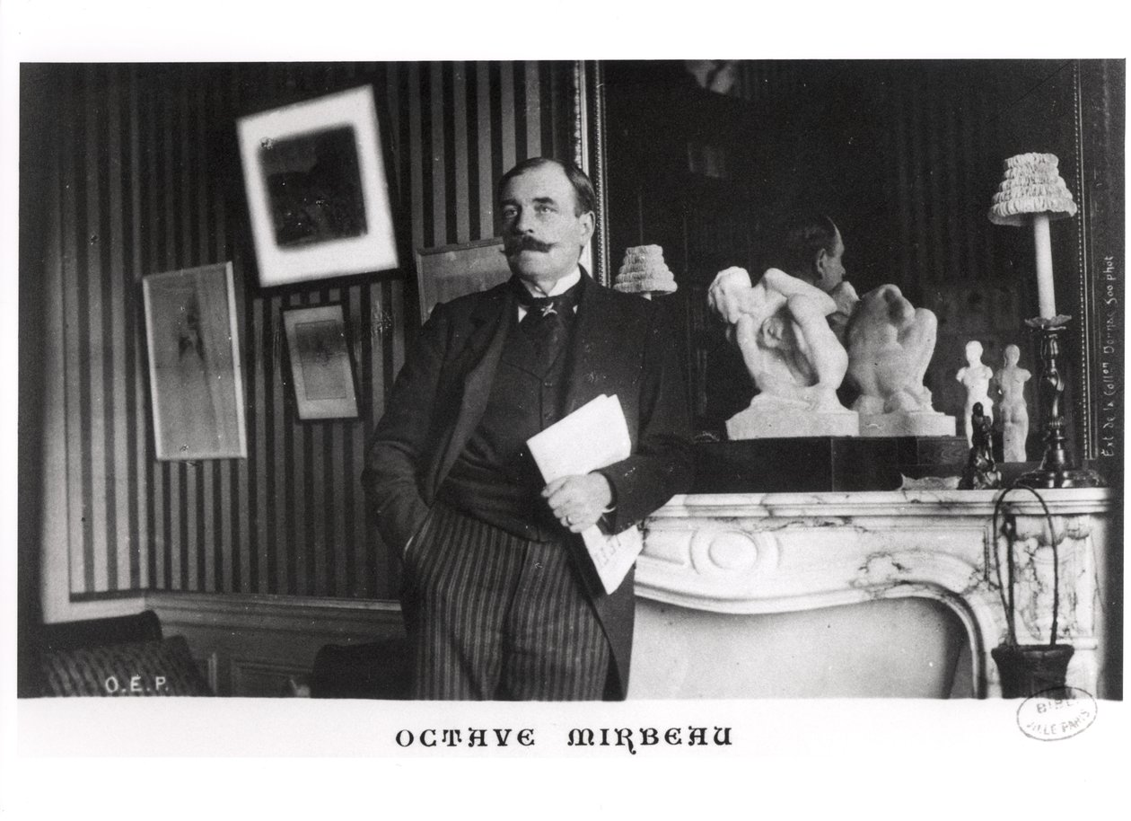 Octave Mirbeau（1848-1917） 作者 法国摄影师