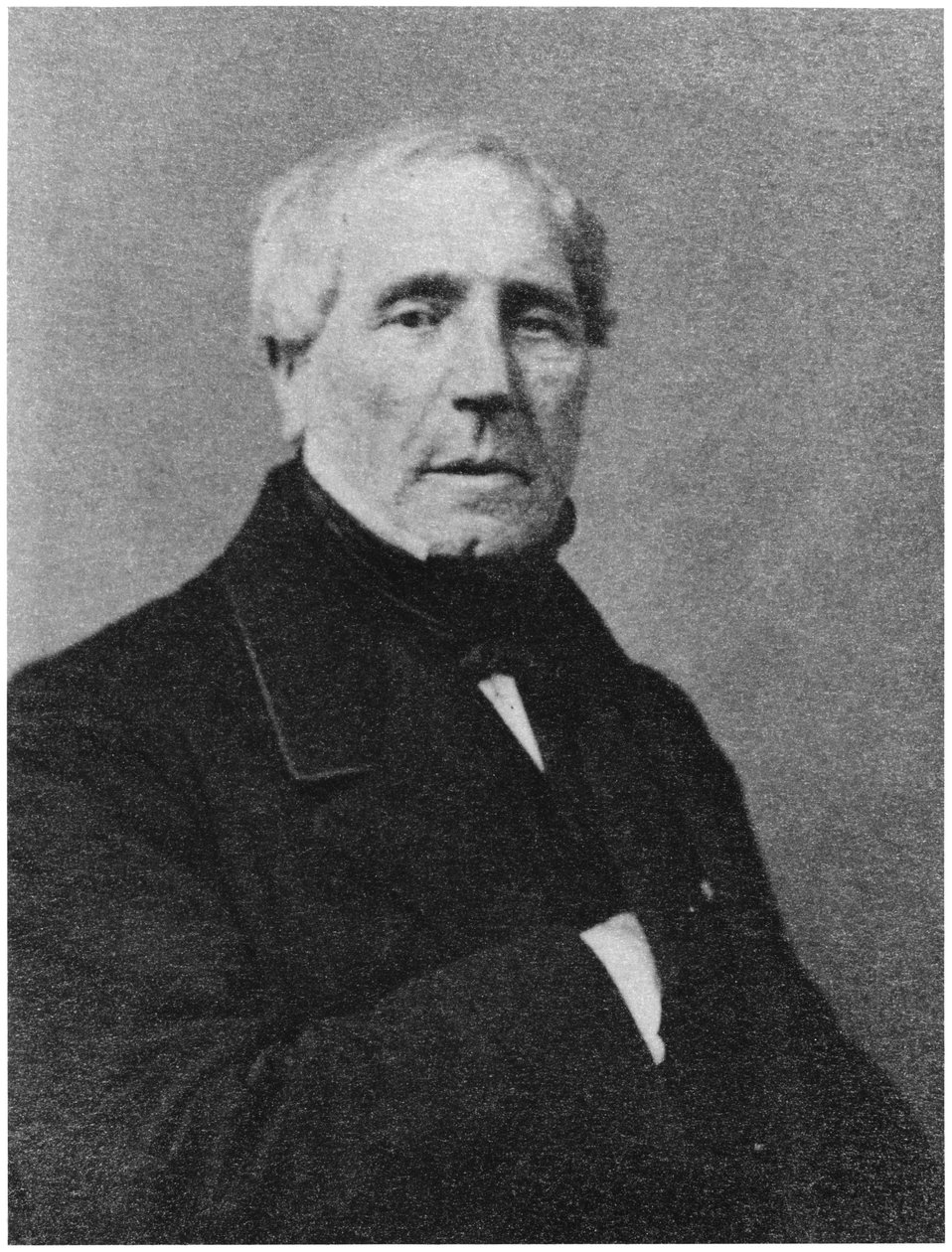 Jean Louis Marie Poiseuille的肖像，19世纪中叶 作者 法国摄影师