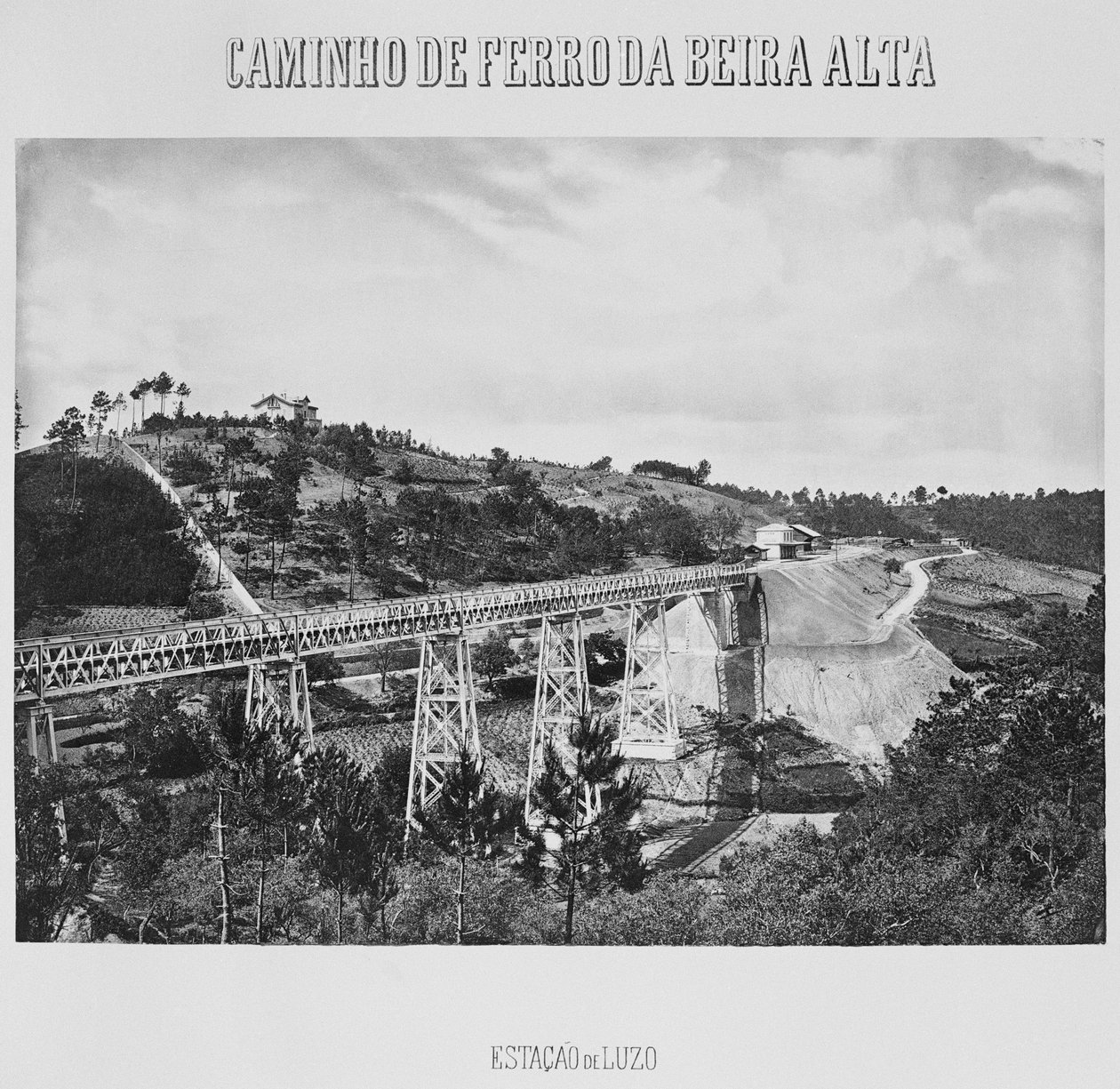铁路桥梁Beira Alta，Luzo，葡萄牙 作者 法国摄影师