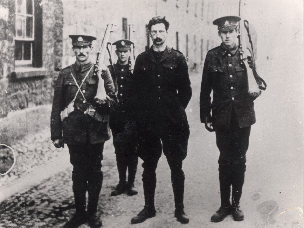 1917年，Eamonn De Valera（1882-1975）被捕 作者 法国摄影师