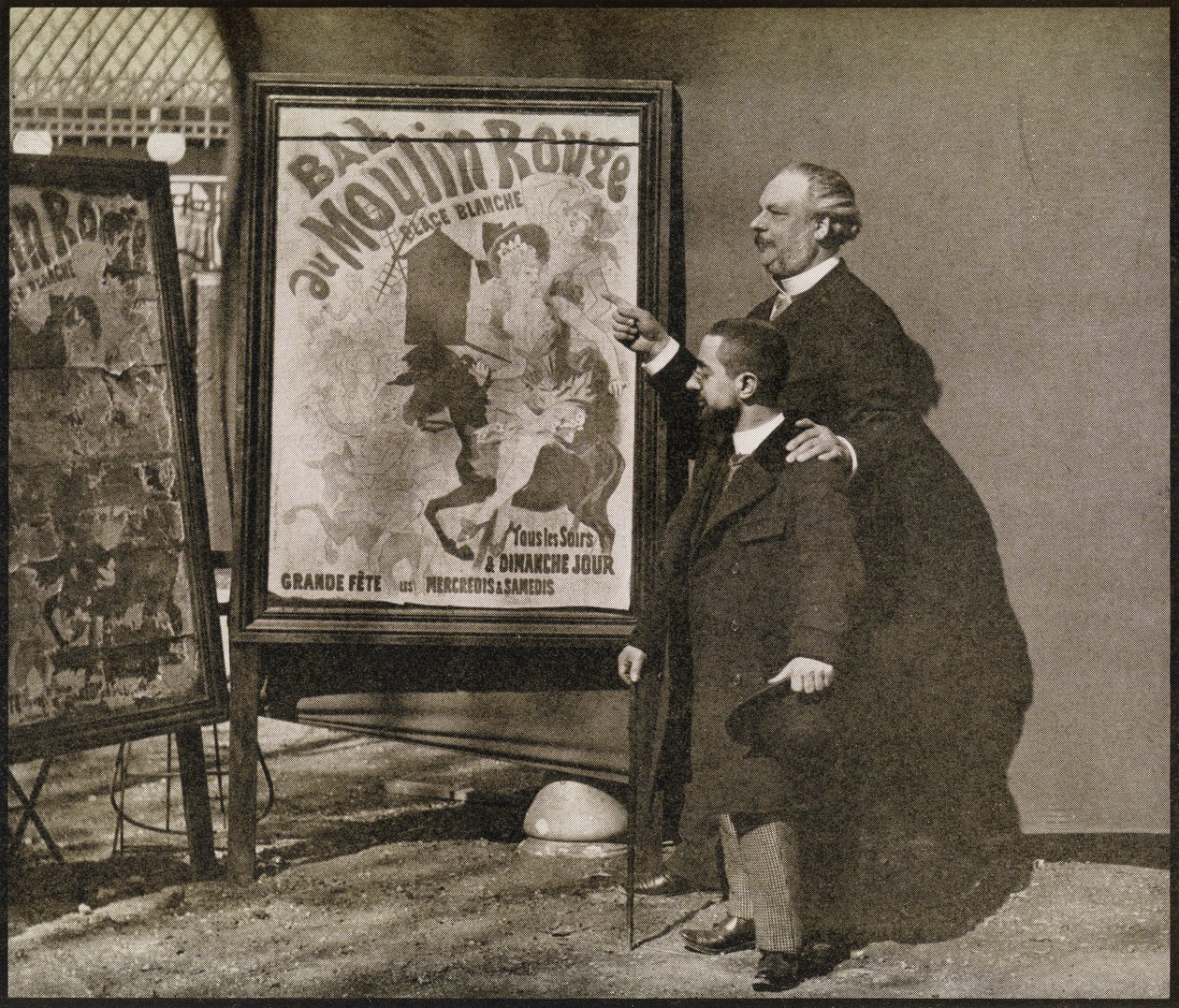 Toulouse-Lautrec与Tremolada，来自Gerstle Mack的&39;Toulouse-Lautrec&39;，1938年出版 作者 法国摄影师