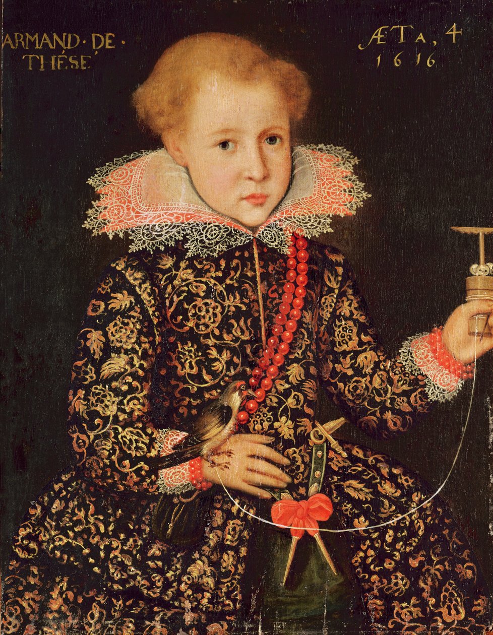 Armand de Tesse（b.1612），四岁，1616年 作者 法语学校