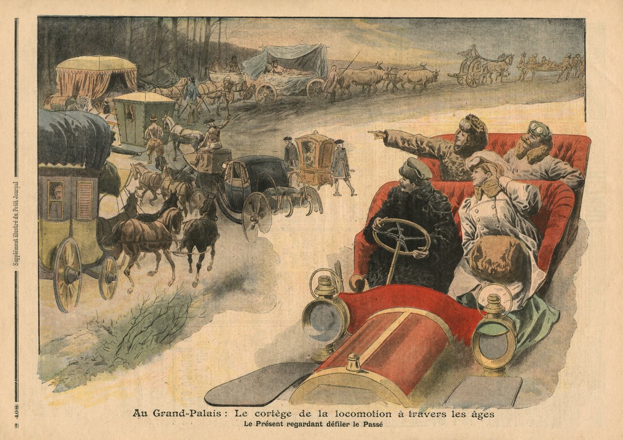 在大皇宫，各个时代的运动历史，来自&39;Le Petit Journal&39;的插图，补充说明，1907年12月22日 作者 法语学校