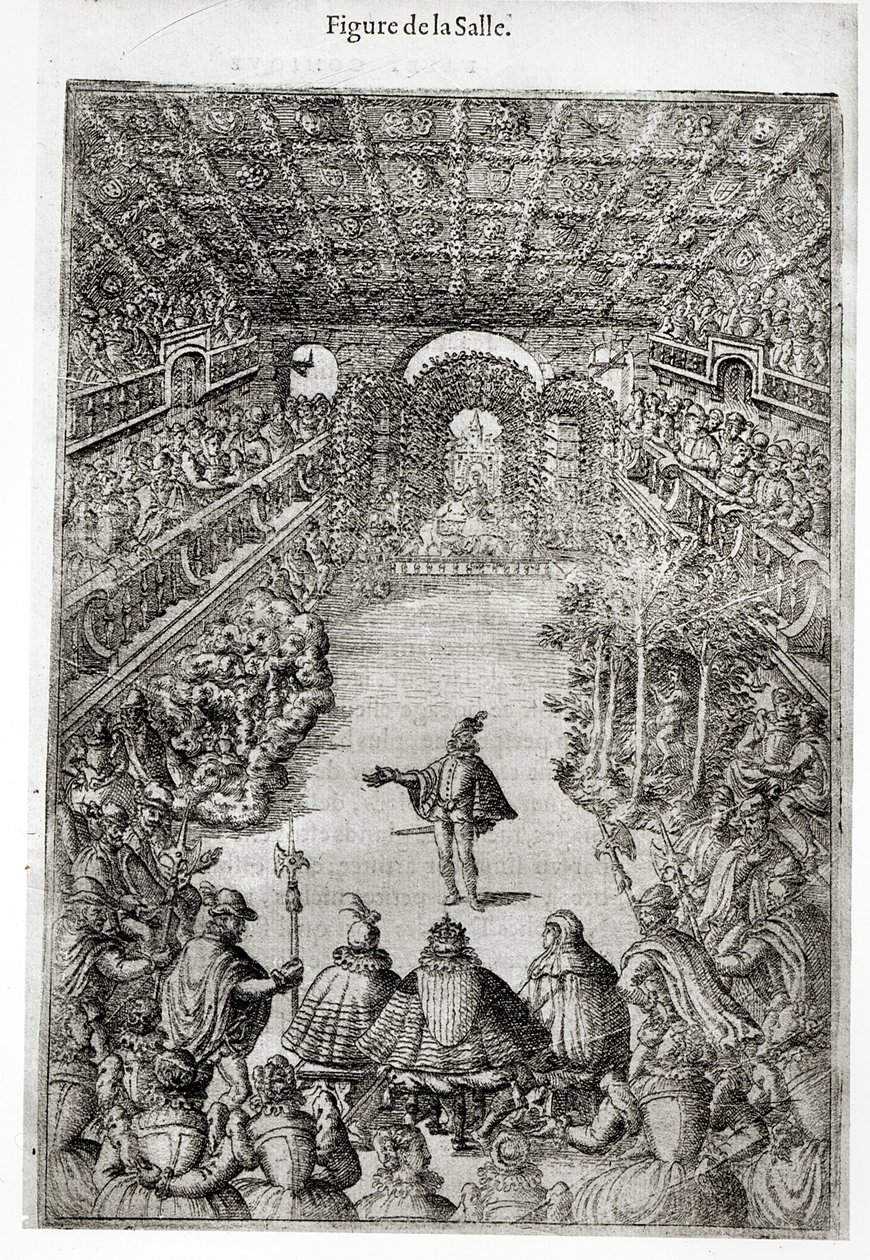 Balthazar de Beaujoyeux：女王的漫画芭蕾，1581年 作者 法语学校