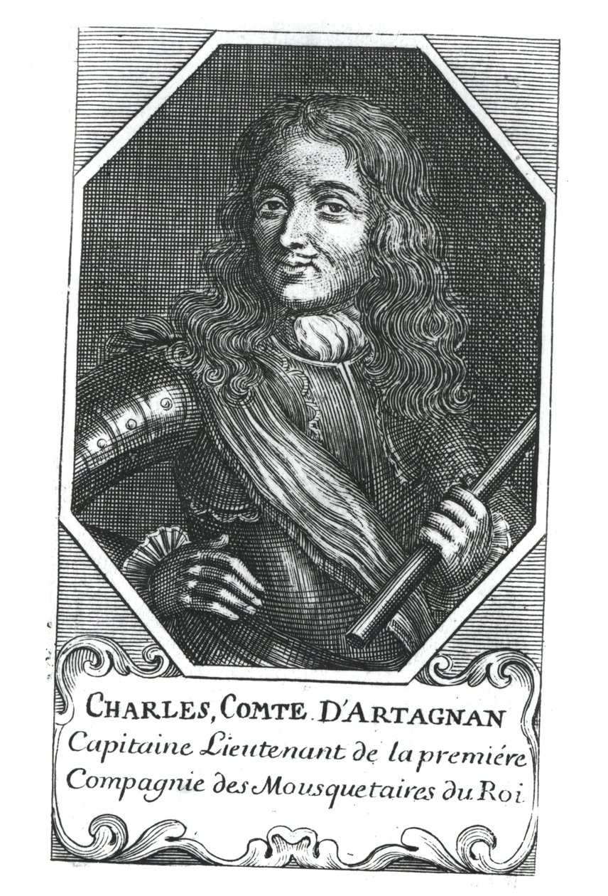 Charles de Montesquiou（1611-73）Artagnan伯爵 作者 法语学校