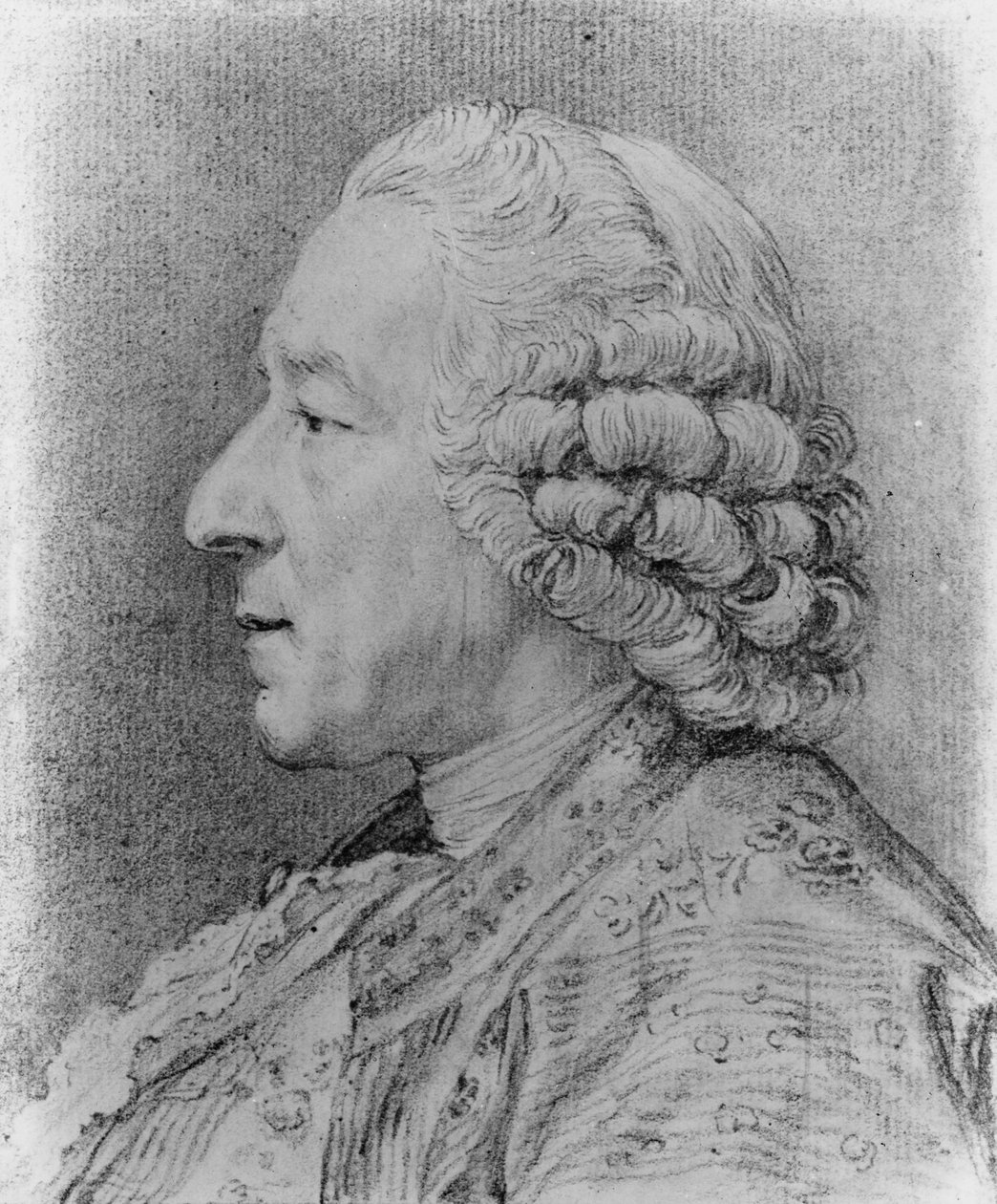 Charles-Nicolas Cochin，1767年（木炭纸上） 作者 法语学校