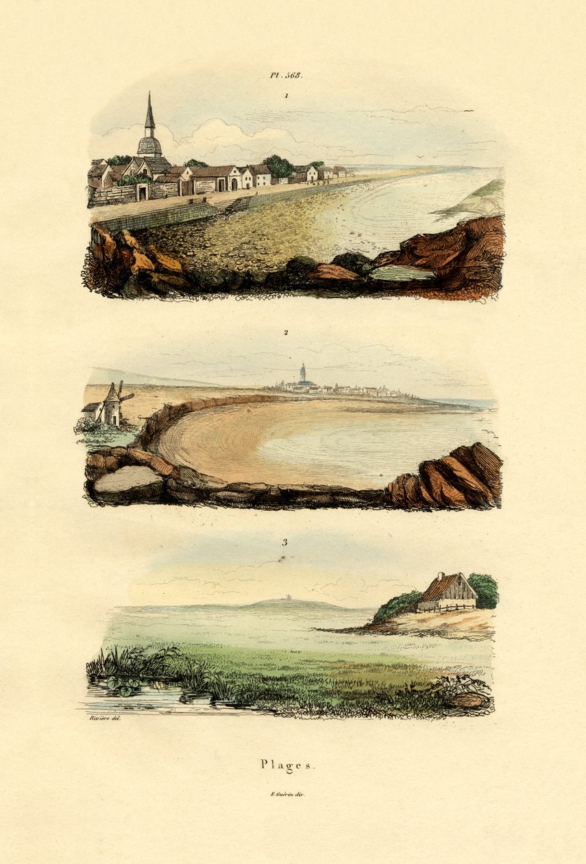 海岸，1833年至1939年 作者 法语学校