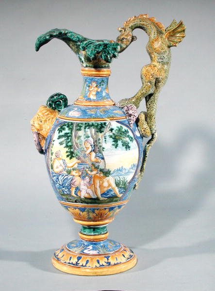 Ewer，c.1670（陶瓷） 作者 法语学校