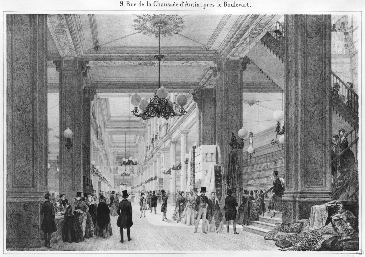 Fabric Shop，9 rue de la Chaussee d&39;Antin 作者 法语学校
