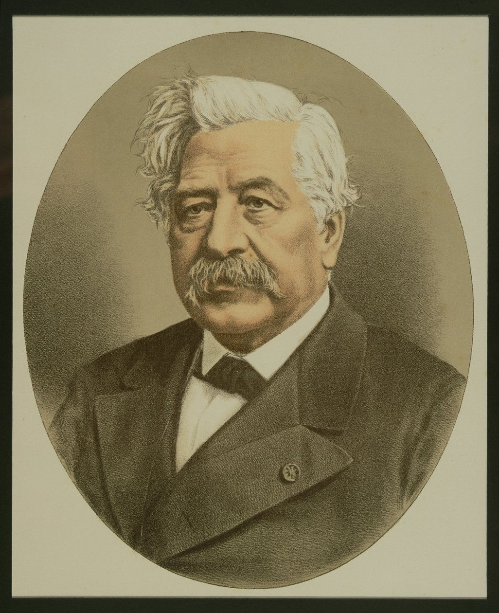 Ferdinand-Marie（1805-94）Lesseps的子爵 作者 法语学校