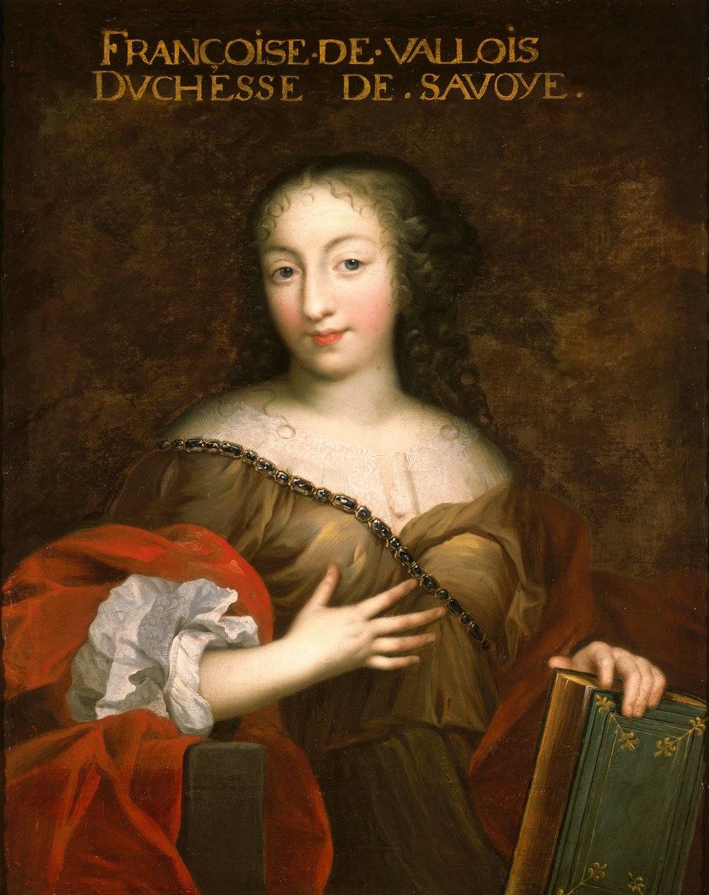 Francoise-Madeleine d&39;Orleans（1648-64）萨沃伊公爵夫人 作者 法语学校