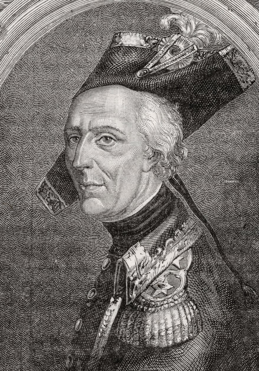 Fontenaille将军Luc Auguste Dagobert（1736-94） 作者 法语学校