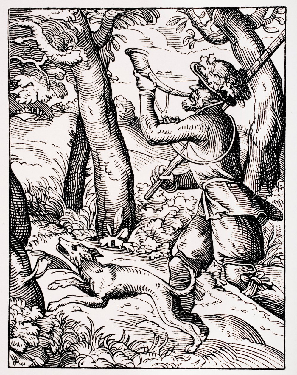 德国运动员，由Jost Amman（1539-91）在“Le Moyen Age et La Renaissance”中由Paul Lacroix（1806-84）雕刻而成，于1847年出版 作者 法语学校
