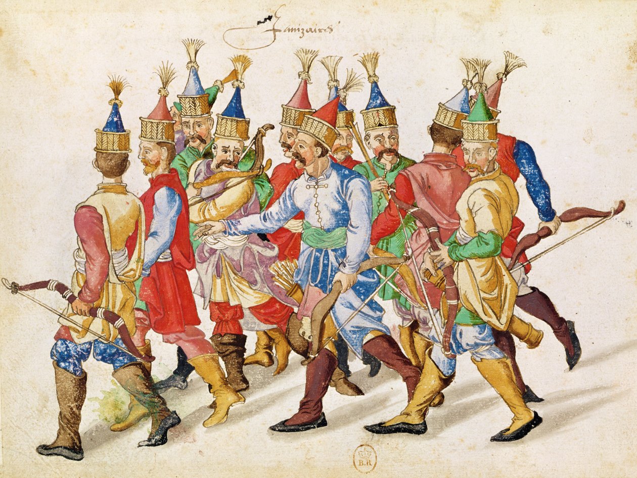 Janissaries，1583 作者 法语学校