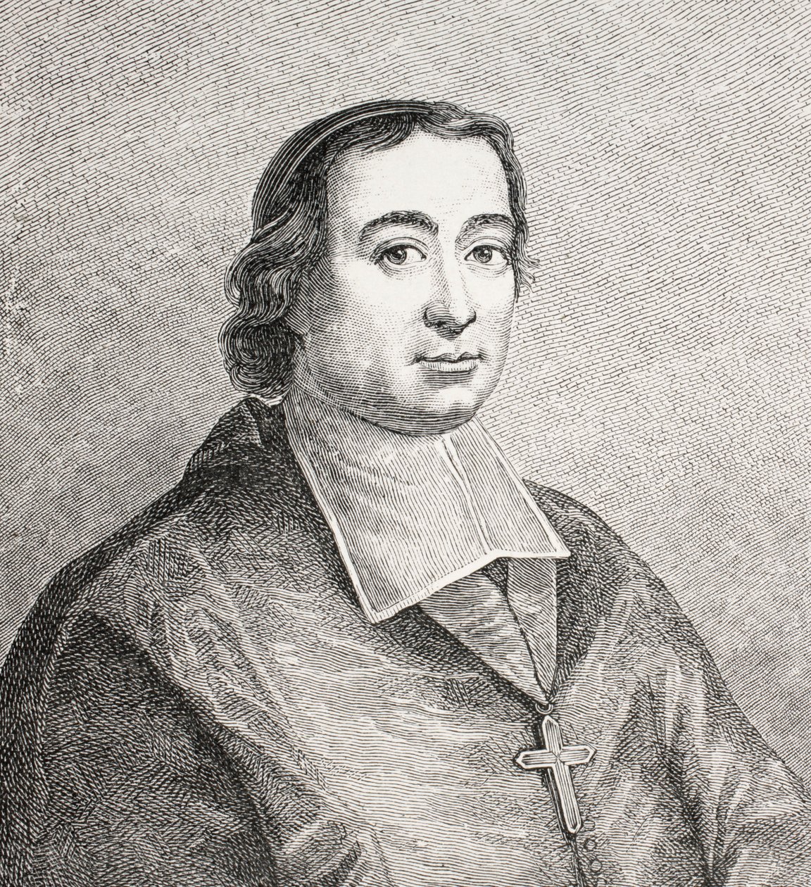 Jean Baptiste Massillon，来自&39;十八世纪机构，使用和服装&39;，1875年出版 作者 法语学校