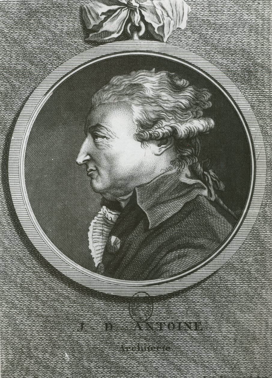 Jean Denis Antoine（1733-1801）建筑师，由Louis Simon Lemepereur（1728-1807）雕刻 作者 法语学校