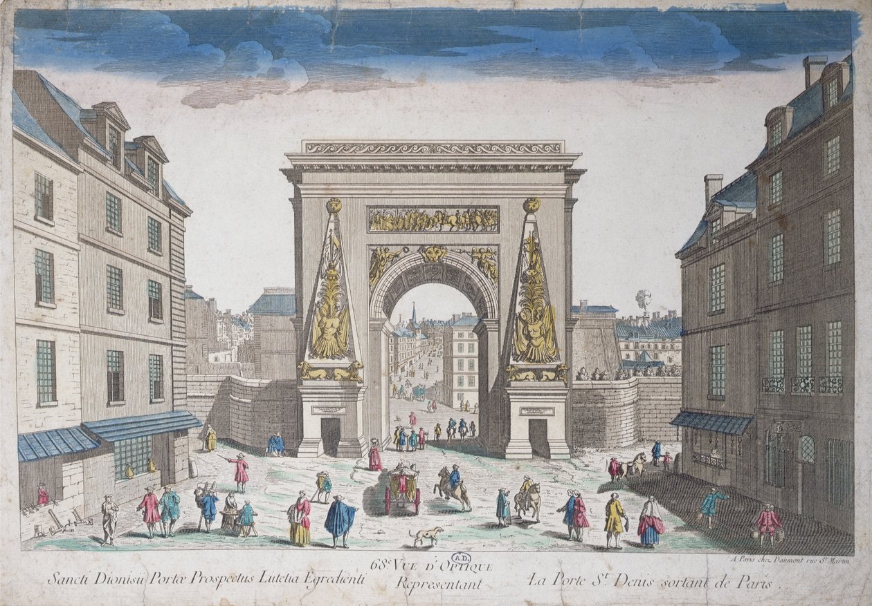 Porte Saint-Denis 作者 法语学校