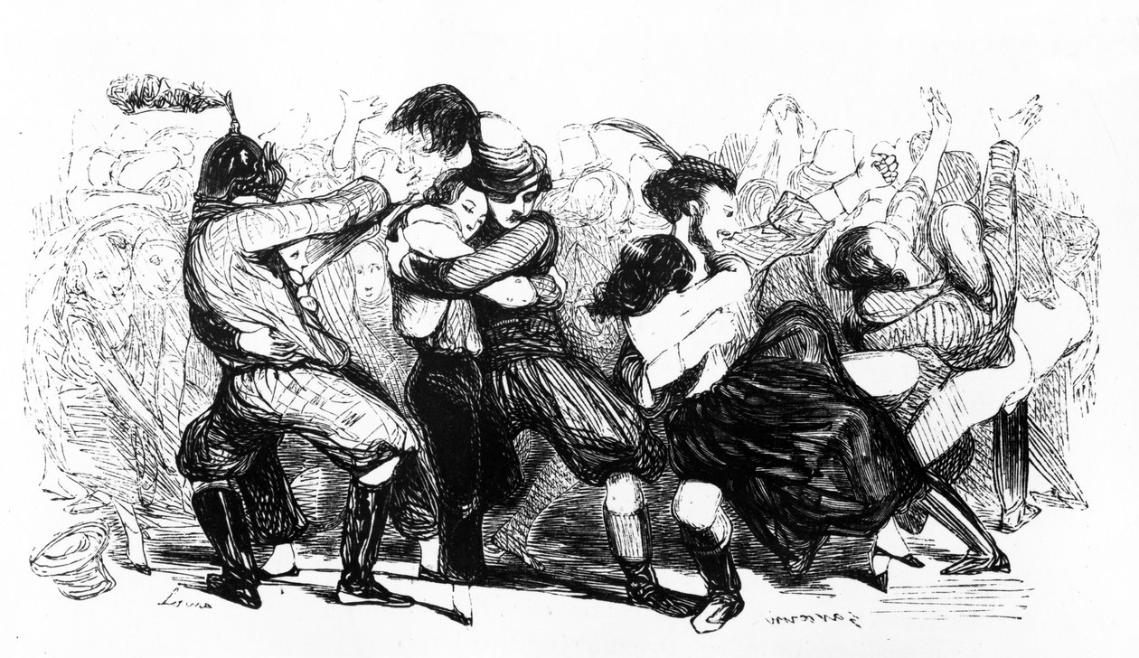 Chicard Ball，1840年 作者 法语学校