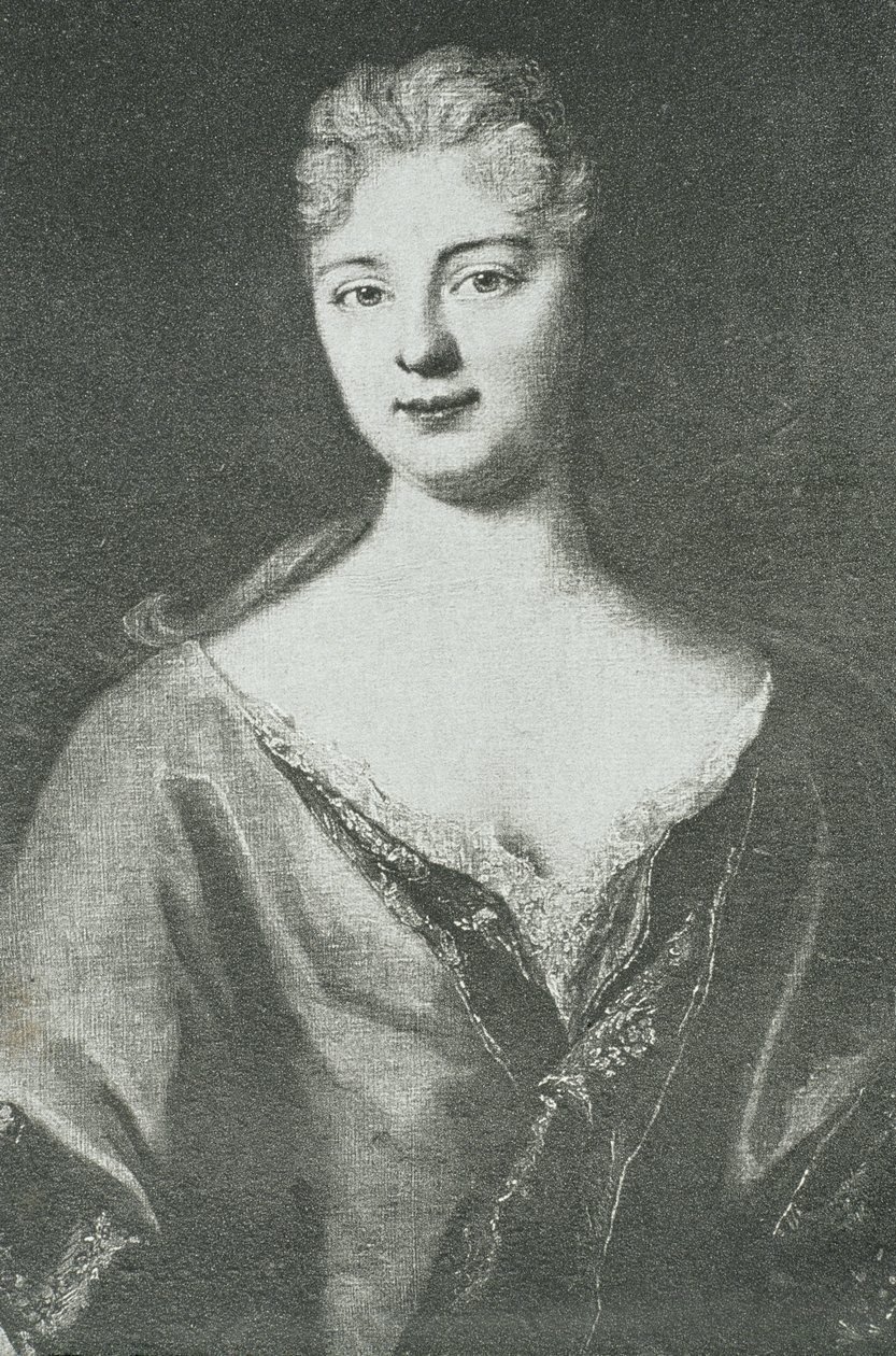 Pil Tower的Louise-Eleanore（1700-62），Baroness de Warens 作者 法语学校