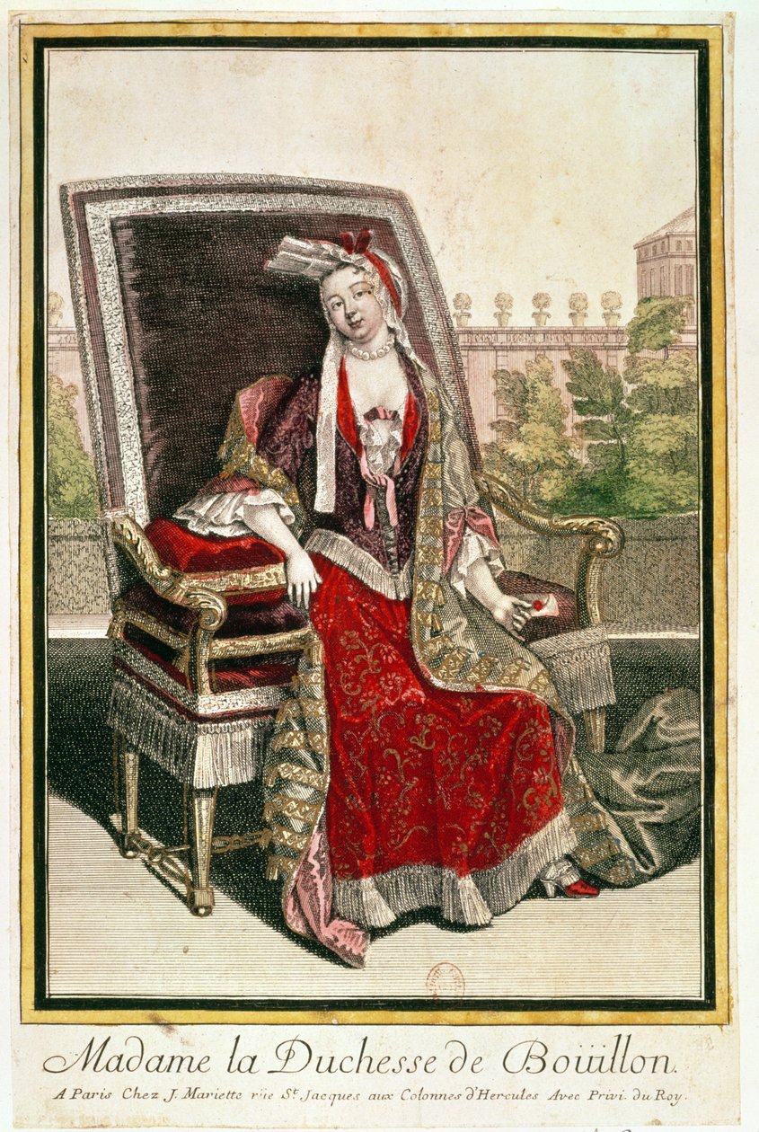 Marie-Anne Mancini（1646-1714）布永公爵夫人 作者 法语学校