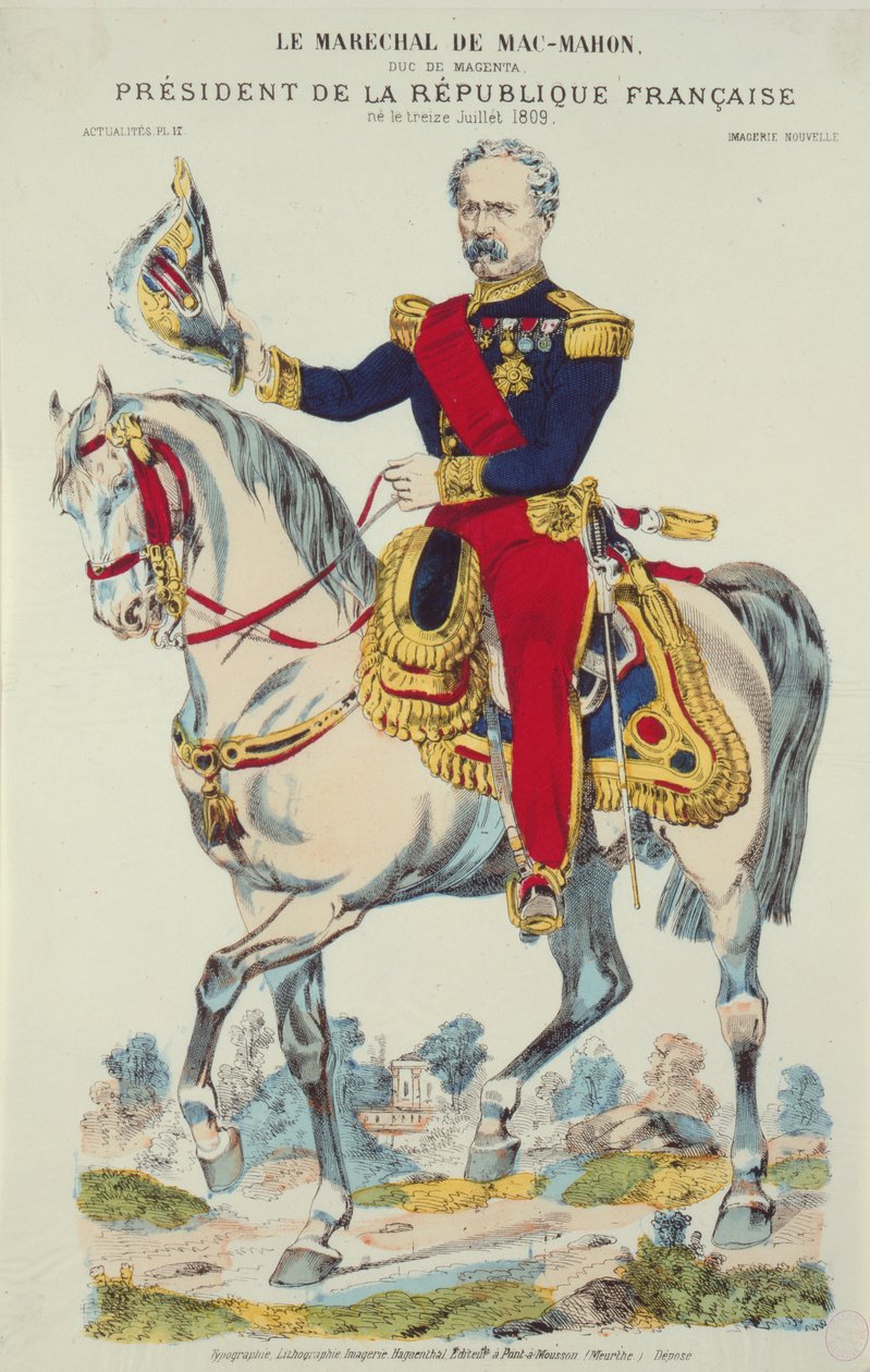 Macmahon元帅Edme Patrice Maurice（1808-93） 作者 法语学校
