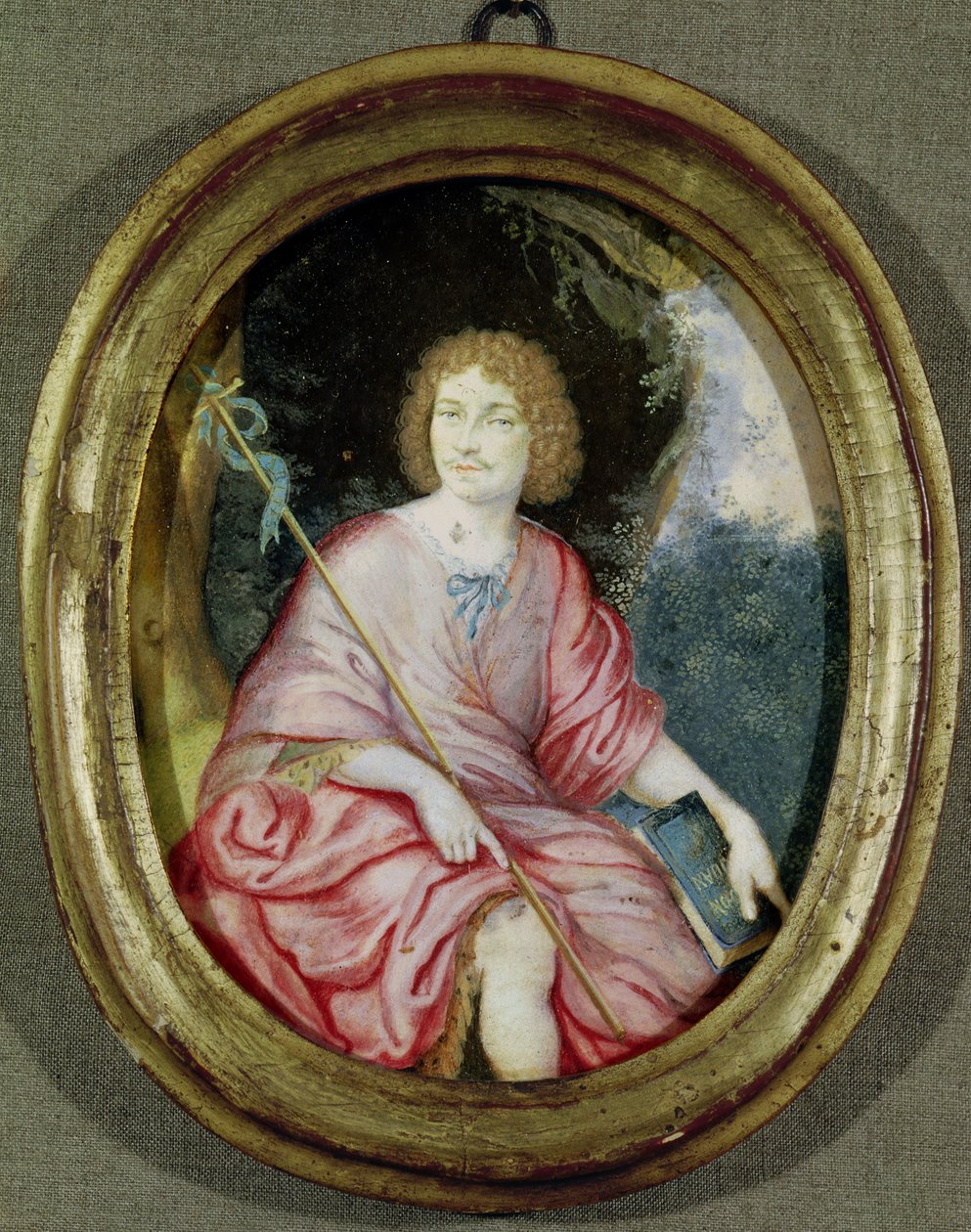 莫里哀（1622-73）为圣施洗约翰 作者 法语学校