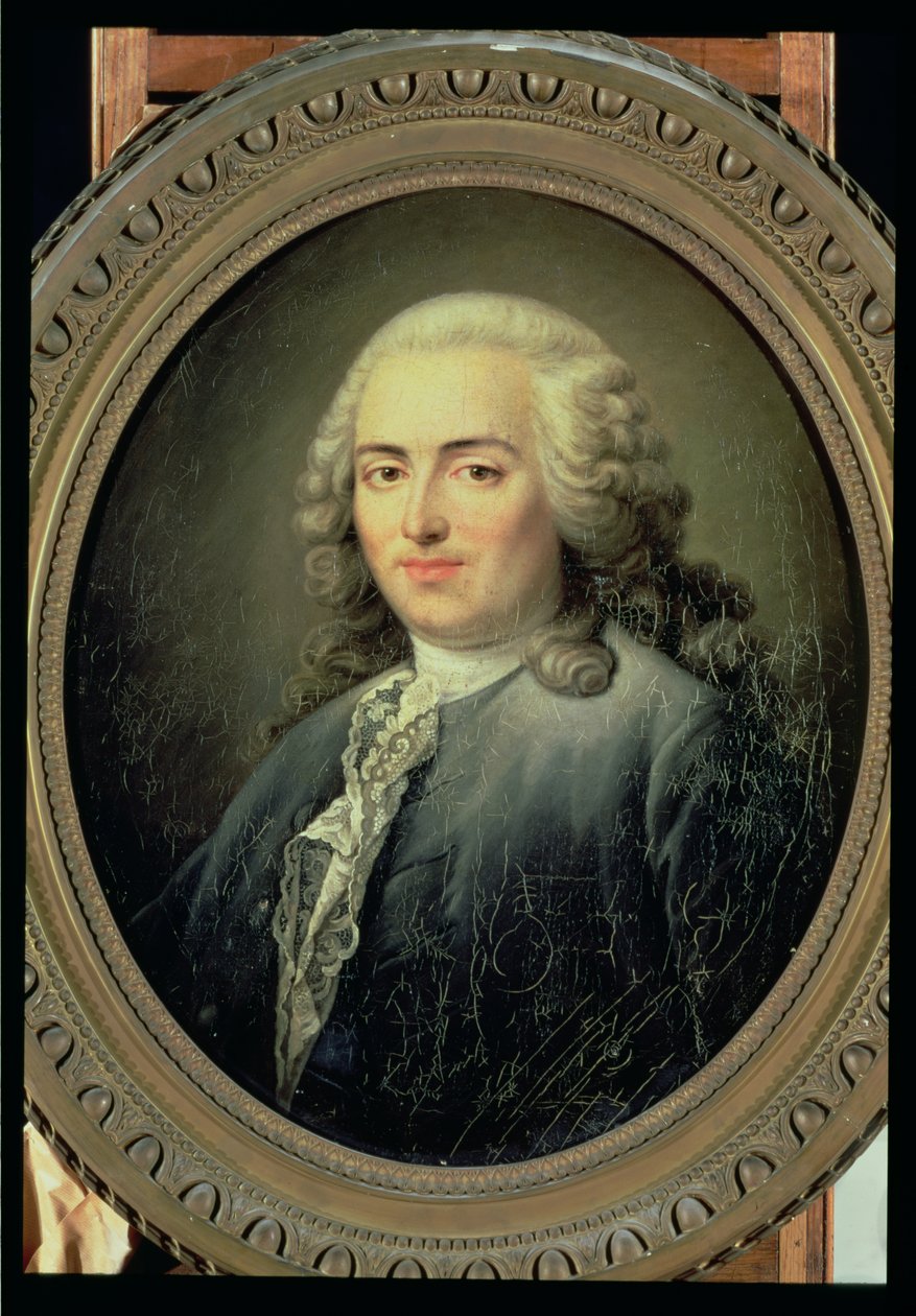 Anne-Robert-Jacques Turgot的肖像 作者 法语学校
