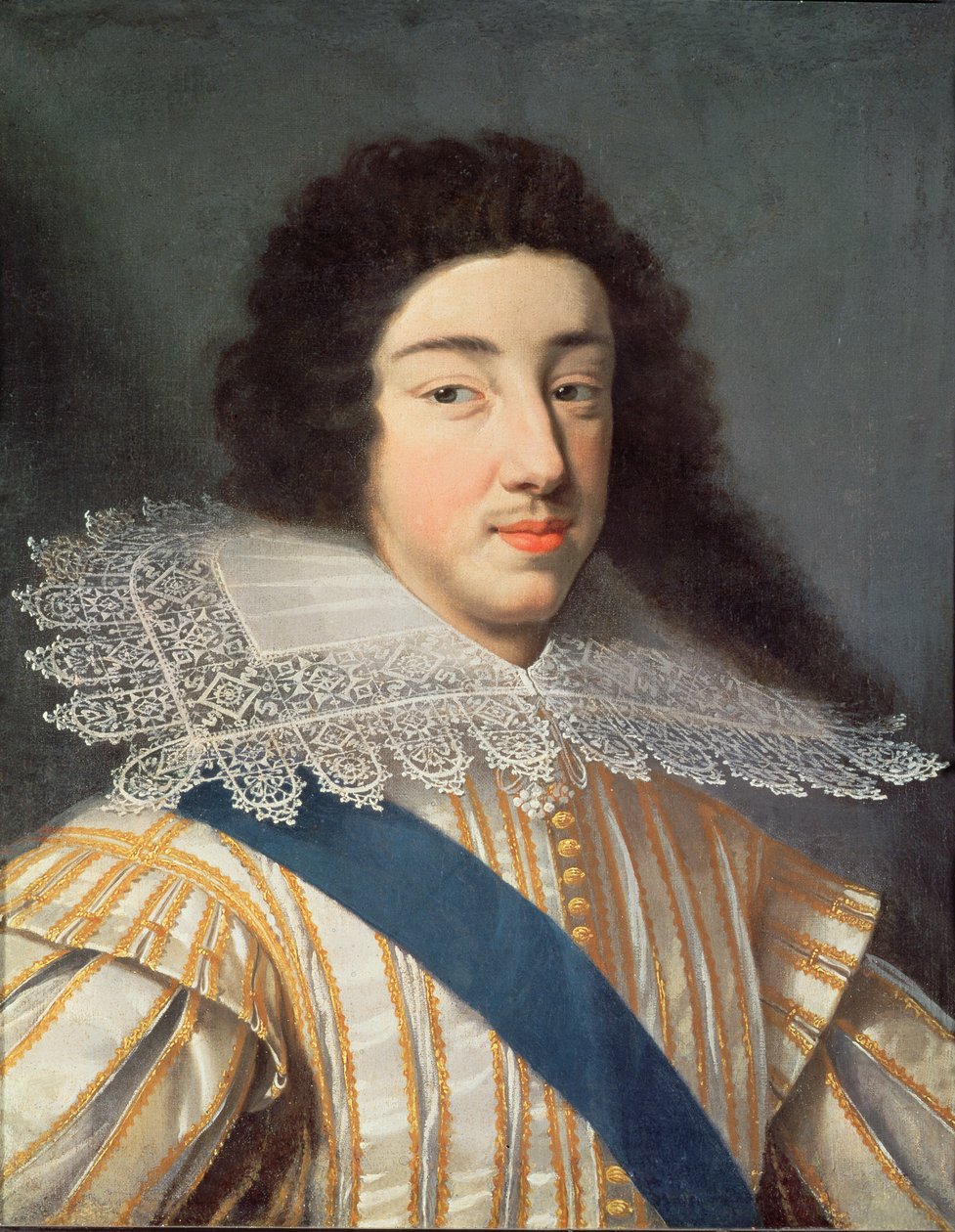 Gaston d&39;Orleans的肖像（1608-60） 作者 法语学校