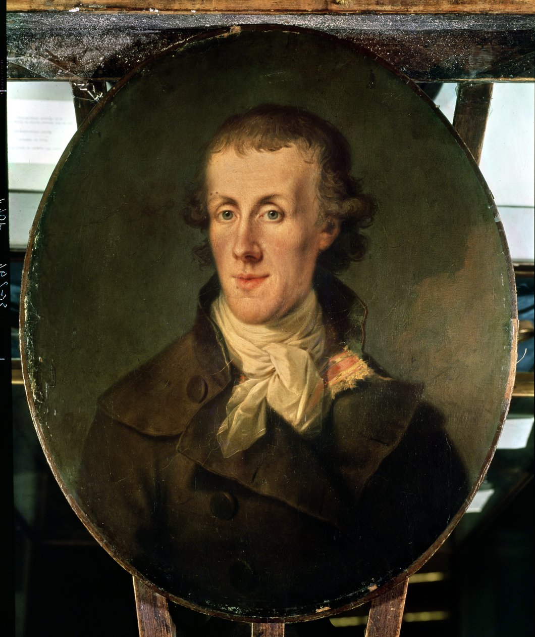 Jacques Pierre Brissot的肖像（1754-93） 作者 法语学校