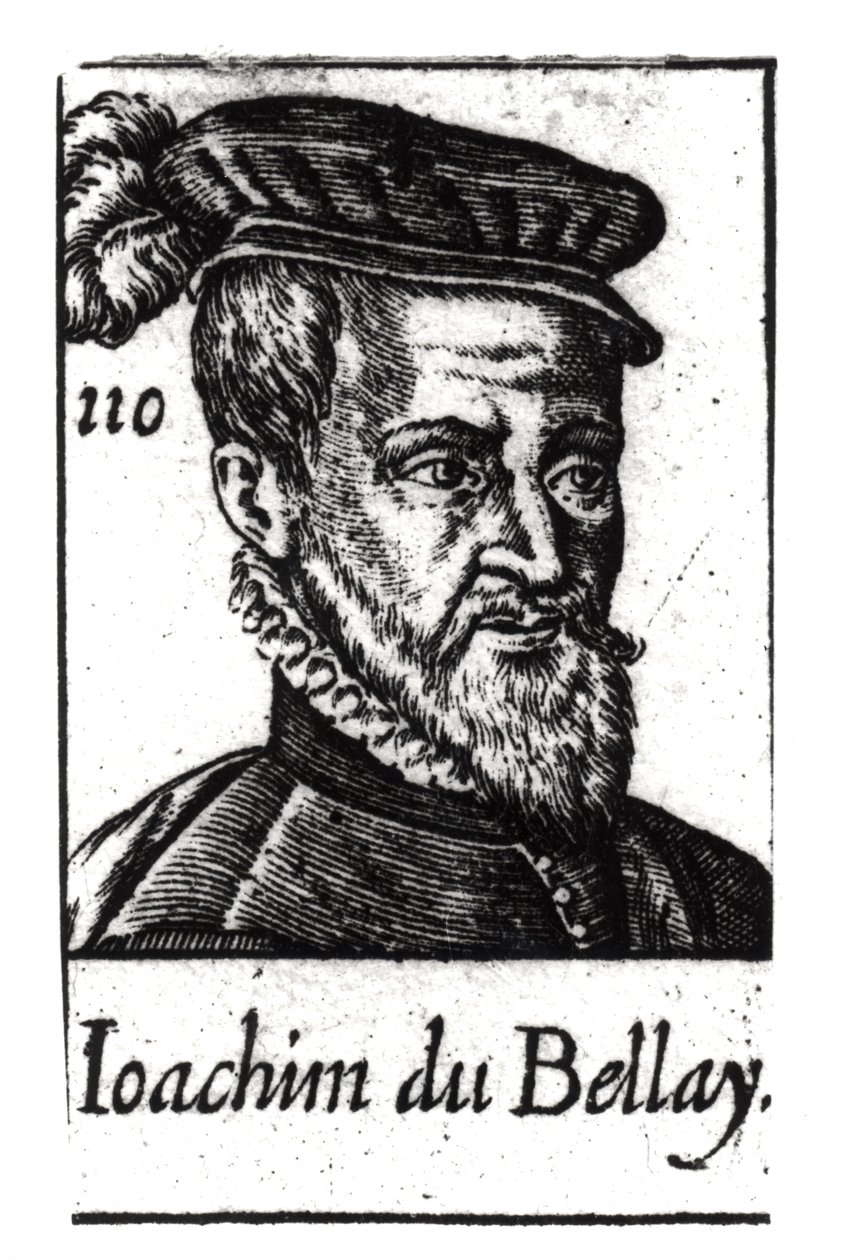 Joachim du Bellay的肖像（1522-60） 作者 法语学校