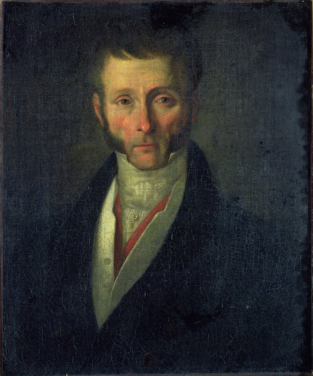 Joseph Fouche（1759-1820）奥特朗托公爵的肖像，1813年 作者 法语学校