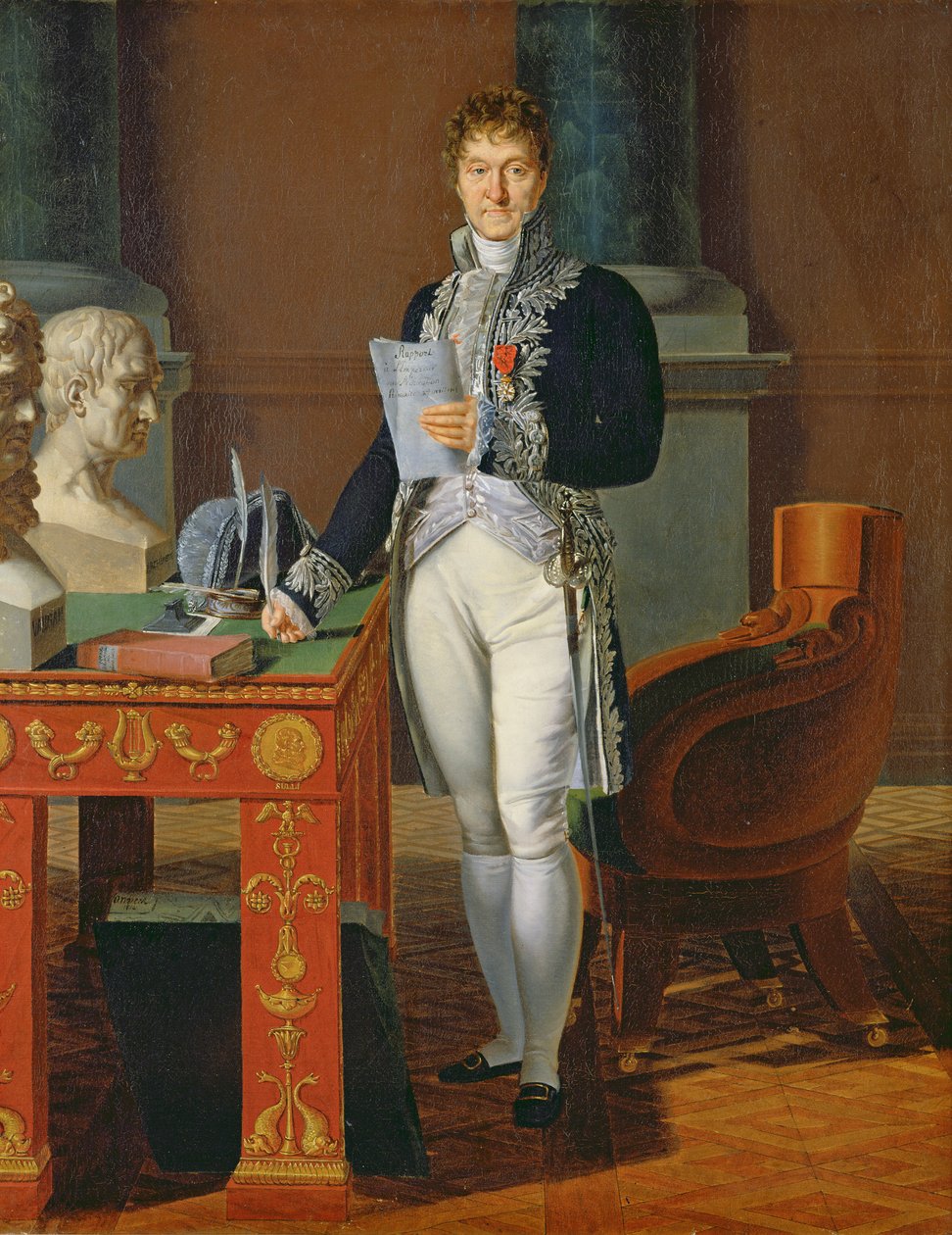 Lazare Carnot的肖像（1753-1823） 作者 法语学校