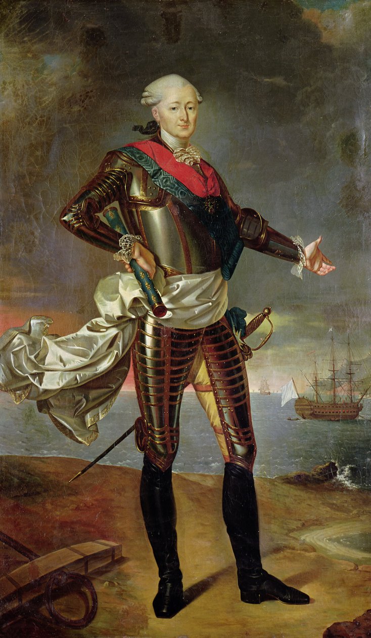 Louis-Jean-Marie Bourbon（1725-93）Penthievre公爵的肖像 作者 法语学校