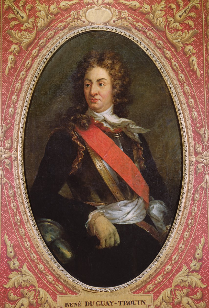 Rene Duguay-Trouin（1673-1736）1736年的肖像 作者 法语学校