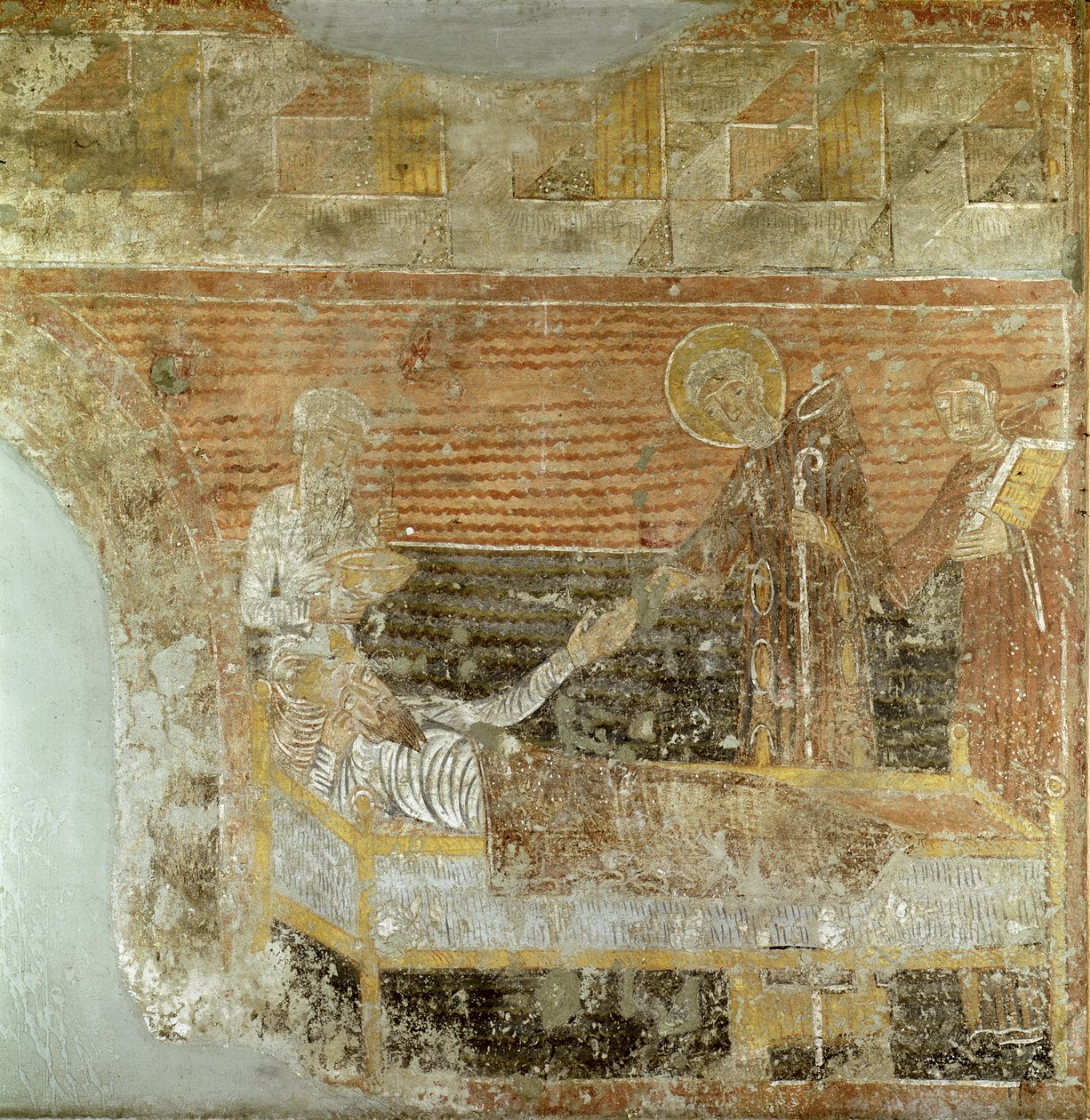 St. Severinus（d.507）治疗克洛维斯I（465-511）（另见177181） 作者 法语学校