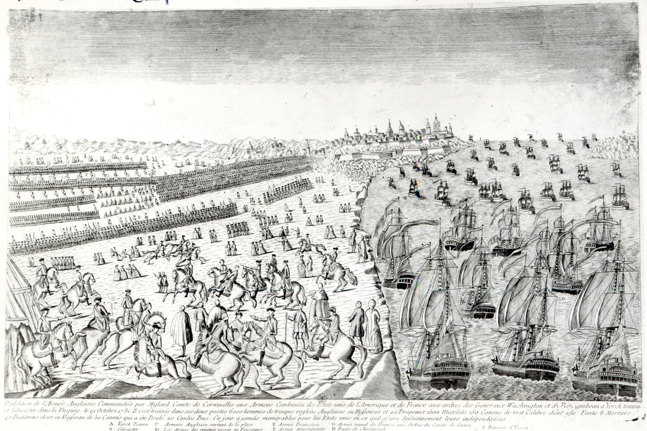 1781年在约克镇投降 作者 法语学校