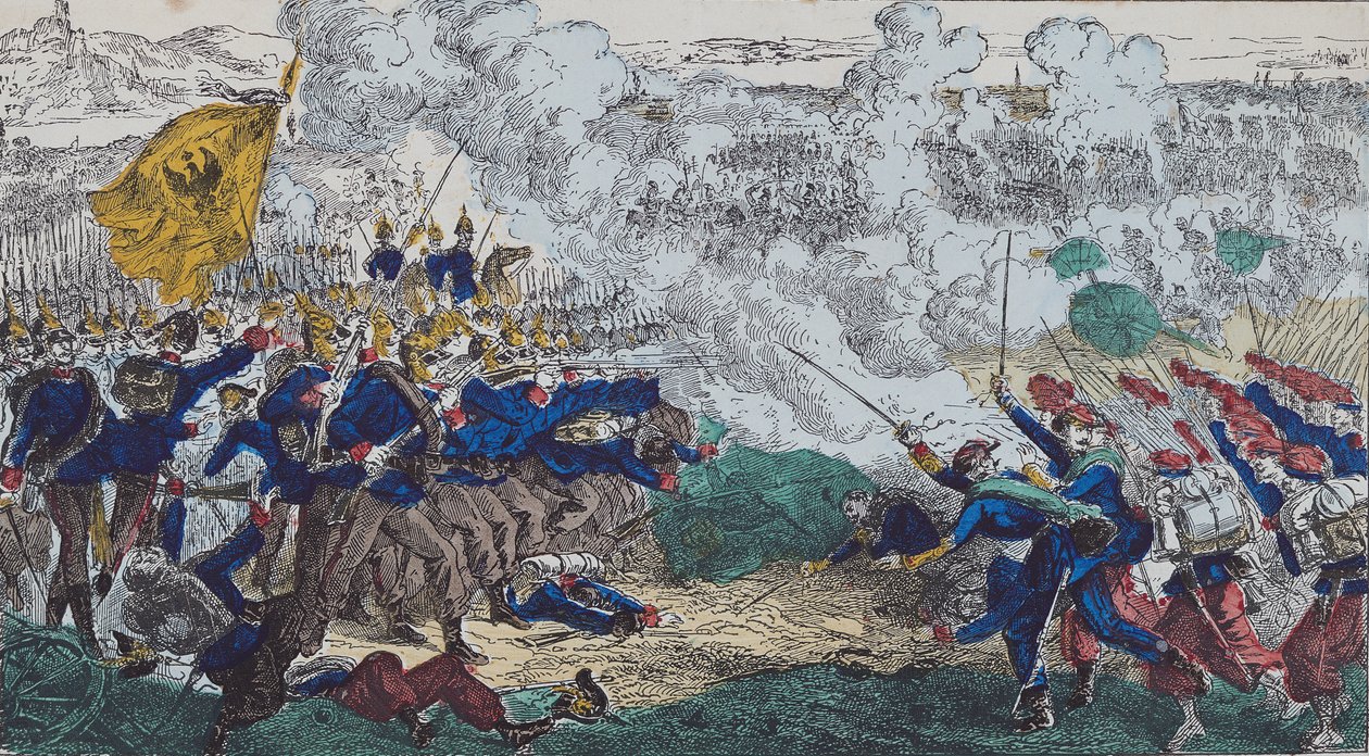 1870年11月30日，1870年至1899年，Champigny和Villiers-sur-Marne之战 作者 法语学校