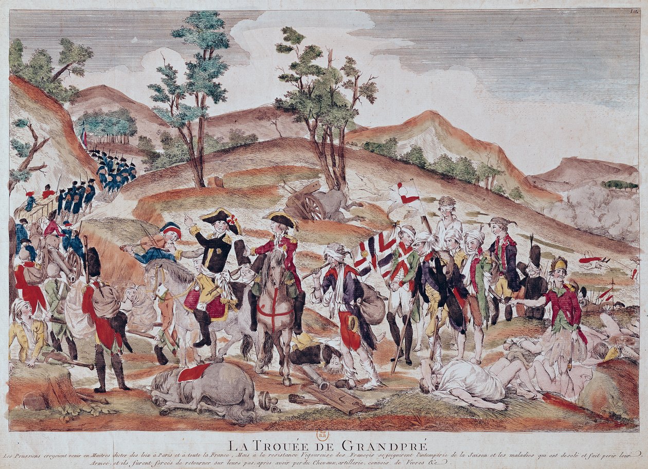 违反格兰普雷，1792年10月 作者 法语学校