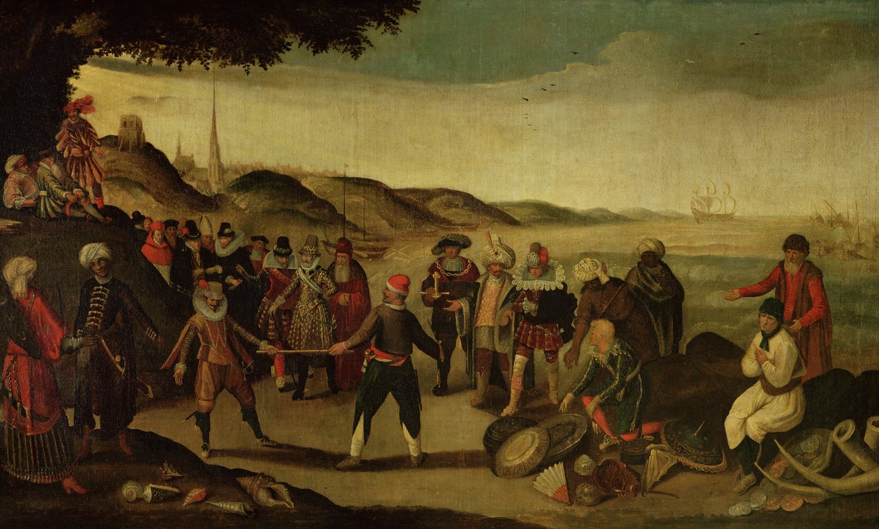 1609年关于金色警棍的争议或西班牙与荷兰之间关于印度贸易的争端 作者 法语学校