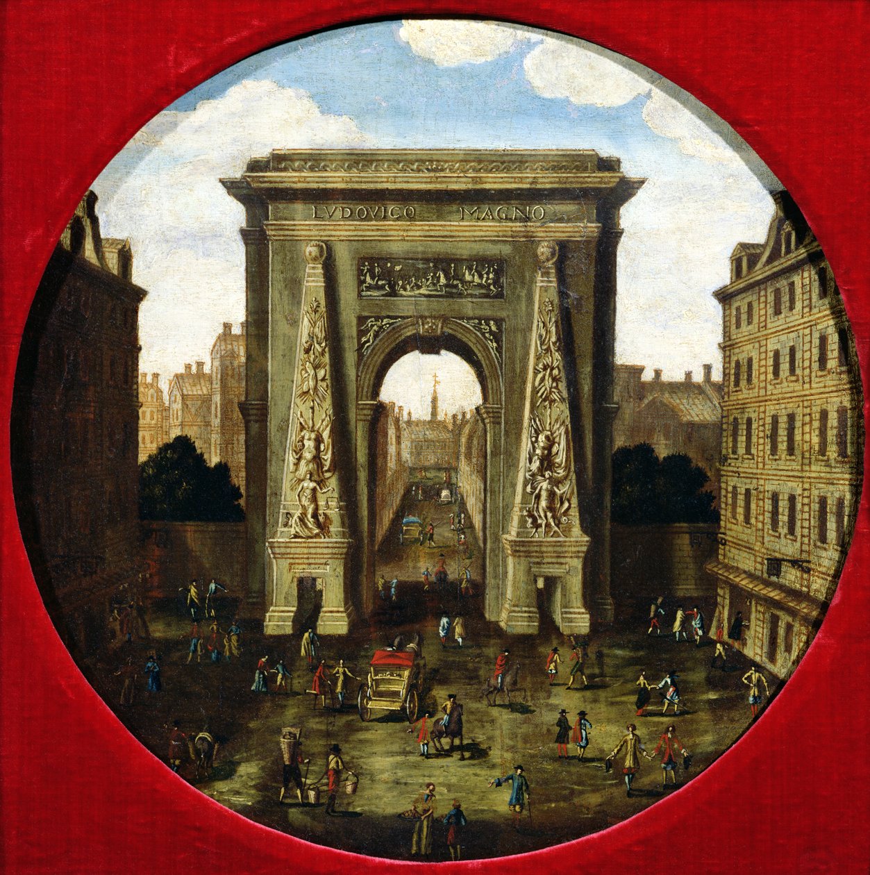 Porte Saint-Denis 作者 法语学校