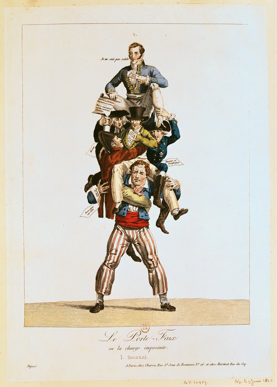 波特或，气势沉重，1820年 作者 法语学校