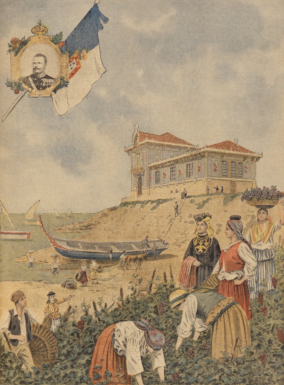 巴黎1900年世界博览会的葡萄牙馆，1900年8月26日Le Petit Journal的插图 作者 法语学校