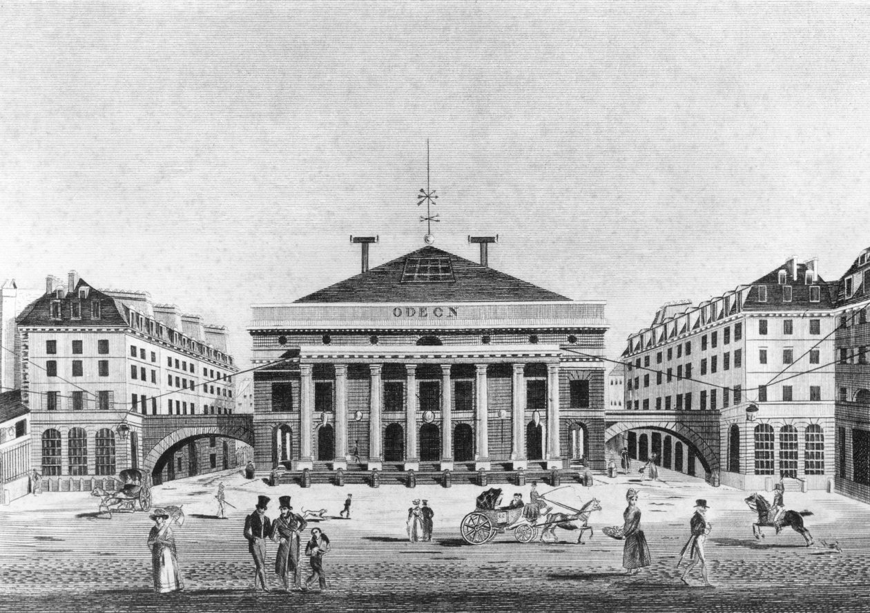 Theatre de l&39;Odeon，1830 作者 法语学校