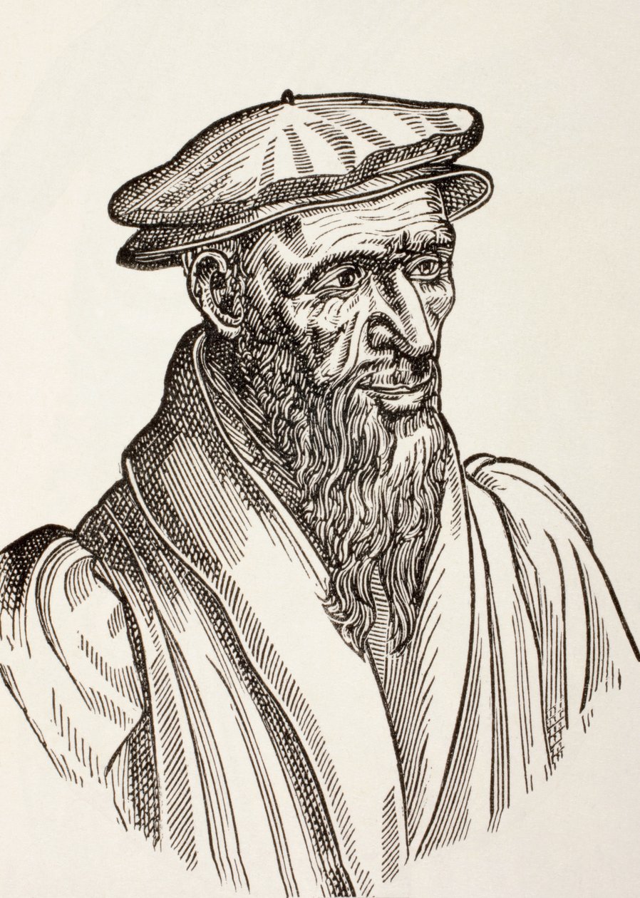保罗·拉克鲁瓦（Paul Lacroix）的“中世纪军事和宗教生活”中的威廉·法瑞尔（William Farel）于1880年出版了伦敦 作者 法语学校